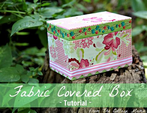 how to wrap a electrical box with fabric|no sew fabric boxes.